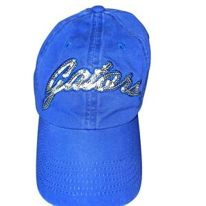 Top of the World Womens Blue Gators Sequin Logo Baseball Cap Hat
